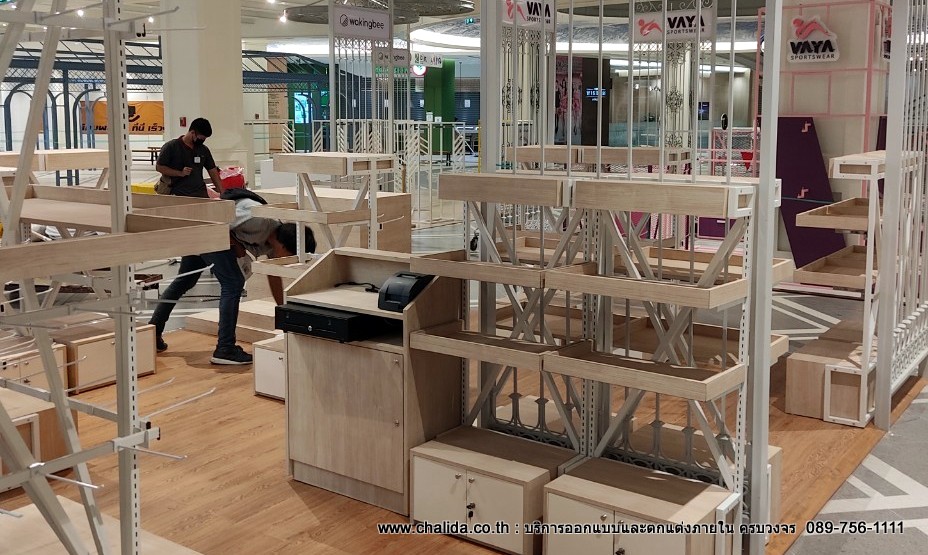 ส่งมอบงานตกแต่งพื้นที่แสดงสินค้าที่ห้างแฟชั่นไอซ์แลนด์