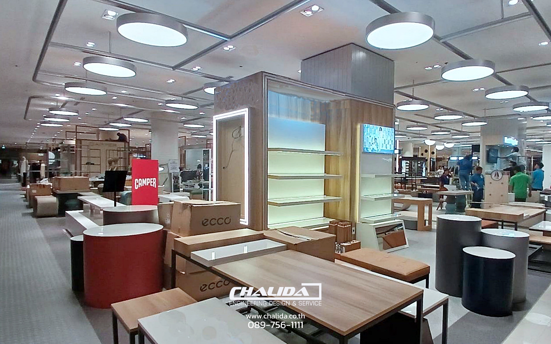 ส่งมอบงานรีโนเวทร้านค้า Siam Paragon